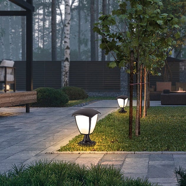 Marca | Outdoor Pillar Lamp - Detail View #2 | HomeCartel