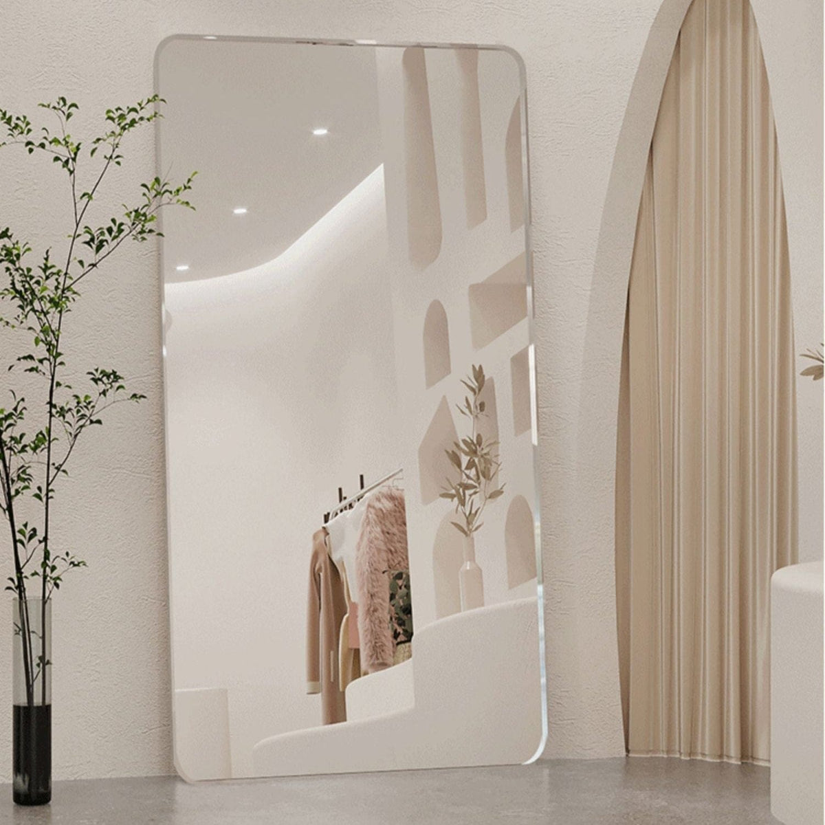 Doumbuya | Non-Lighted Mirror - Modern Non-Lighted Mirror | HomeCartel Philippines