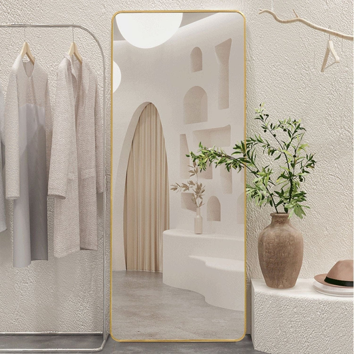 Doumbuya | Non-Lighted Mirror - Detail View #3 | HomeCartel