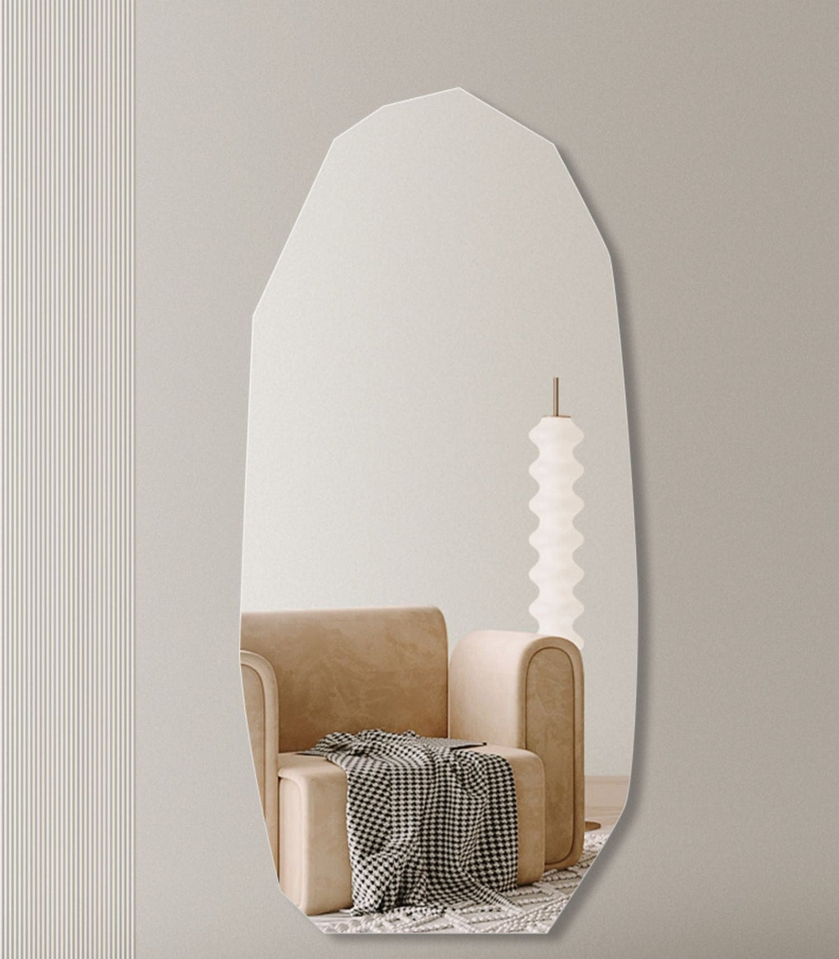 Sevelinus |  Non-Lighted Mirror - Modern Non-Lighted Mirror | HomeCartel Philippines