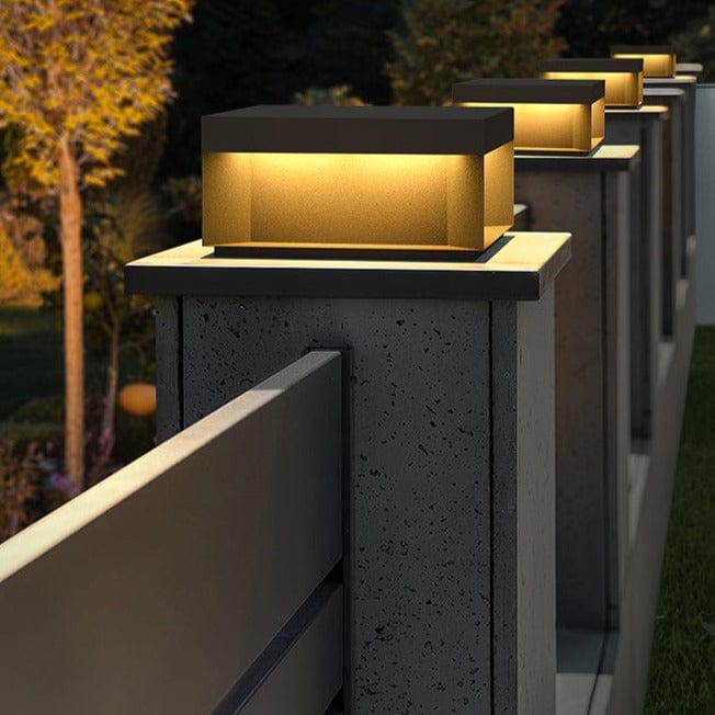 Zacarias | Outdoor Pillar Lamp - Detail View #7 | HomeCartel