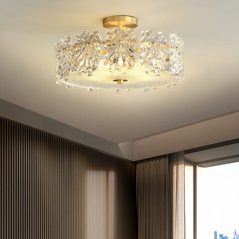 Novalie | Semi Flush Mounted Light - Detail View #2 | HomeCartel