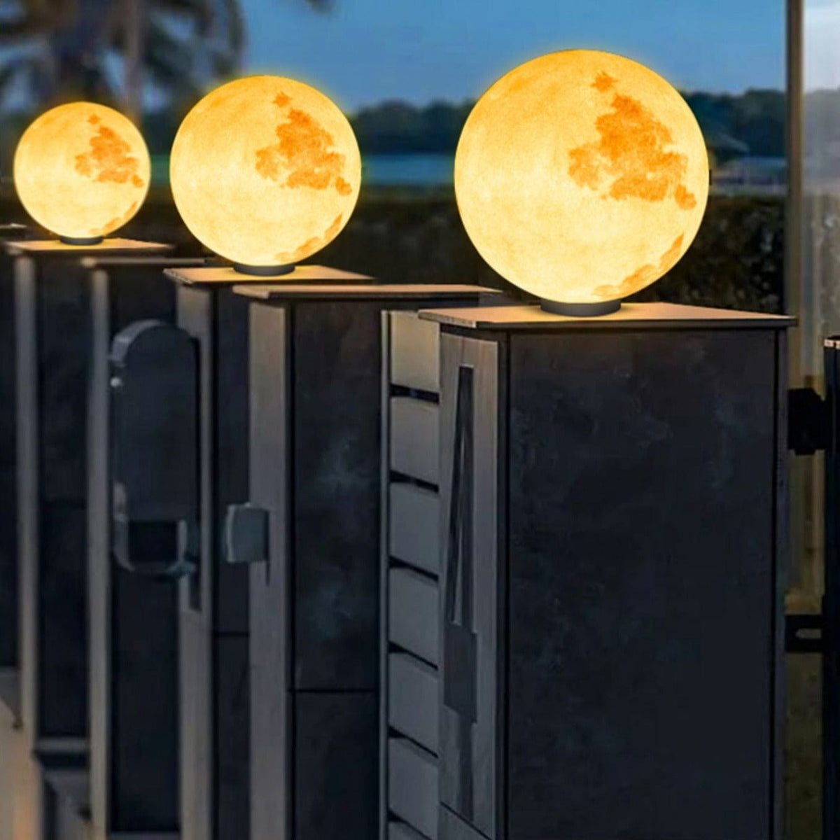 Trinity | Outdoor Pillar Lamp - Detail View #5 | HomeCartel