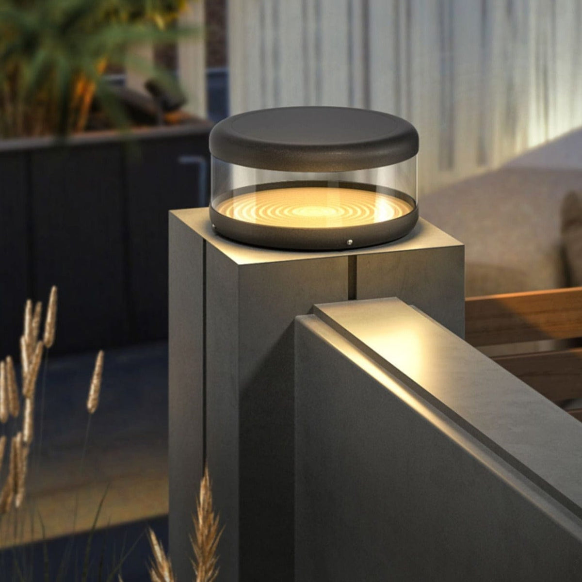 Zigs | Outdoor Pillar Lamp - Detail View #4 | HomeCartel