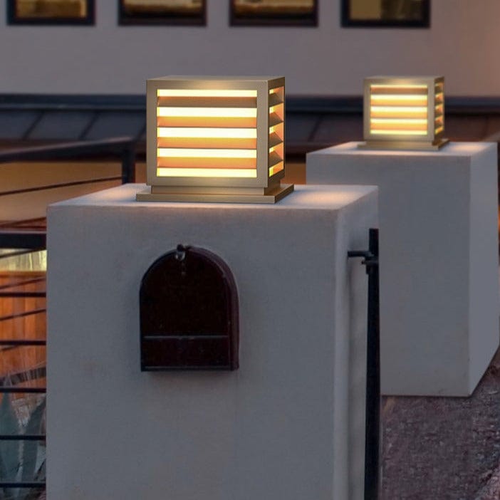 Magela | Outdoor Pillar Lamp