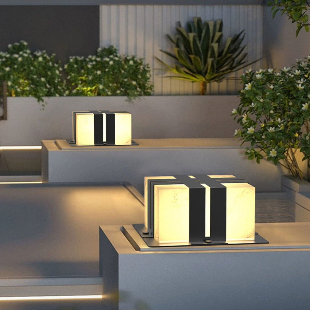 Yebe | Outdoor Pillar Lamp - Home Cartel ®