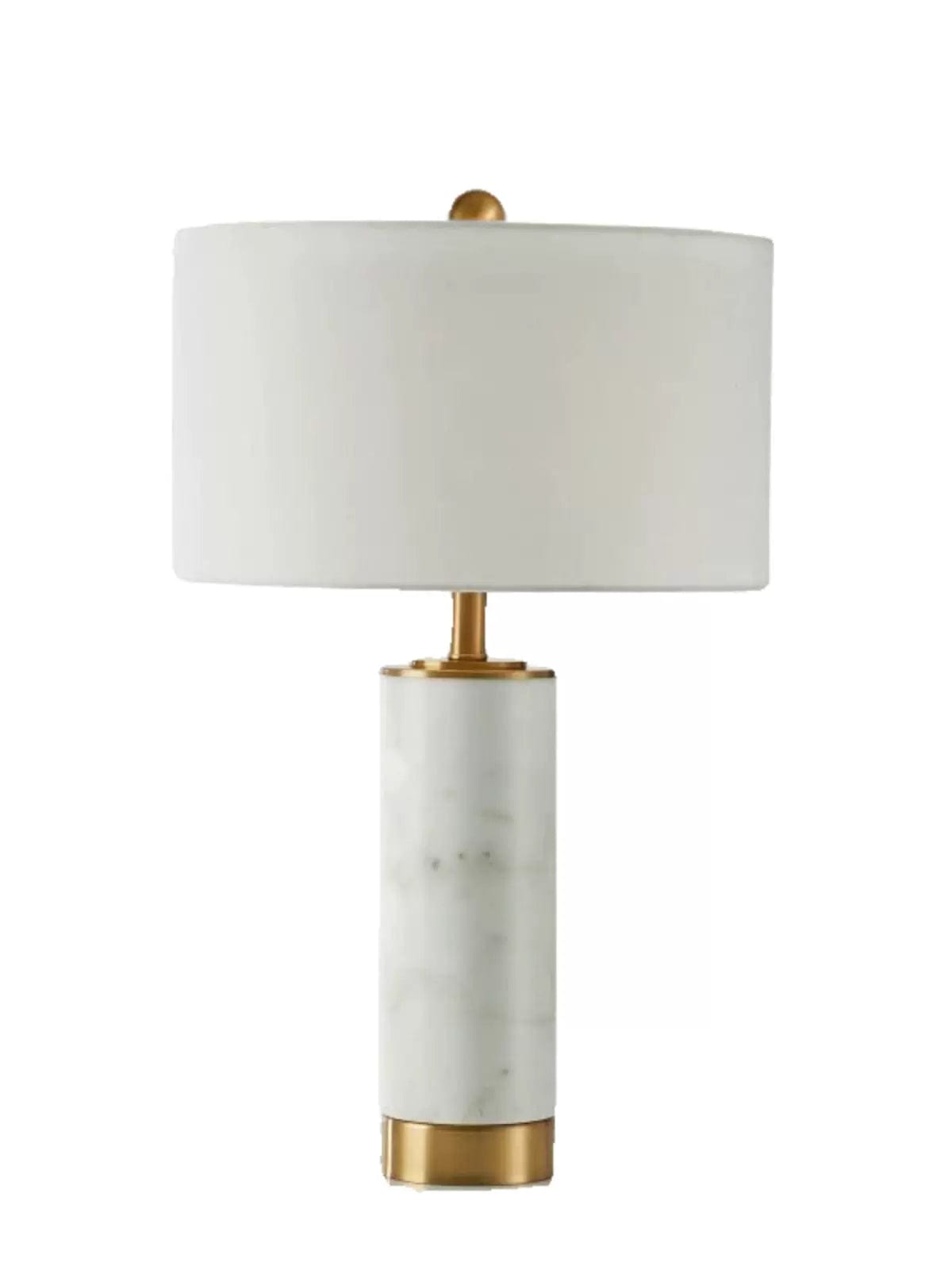 Amoura | Marble Table Lamp with Shade - Home Cartel ®