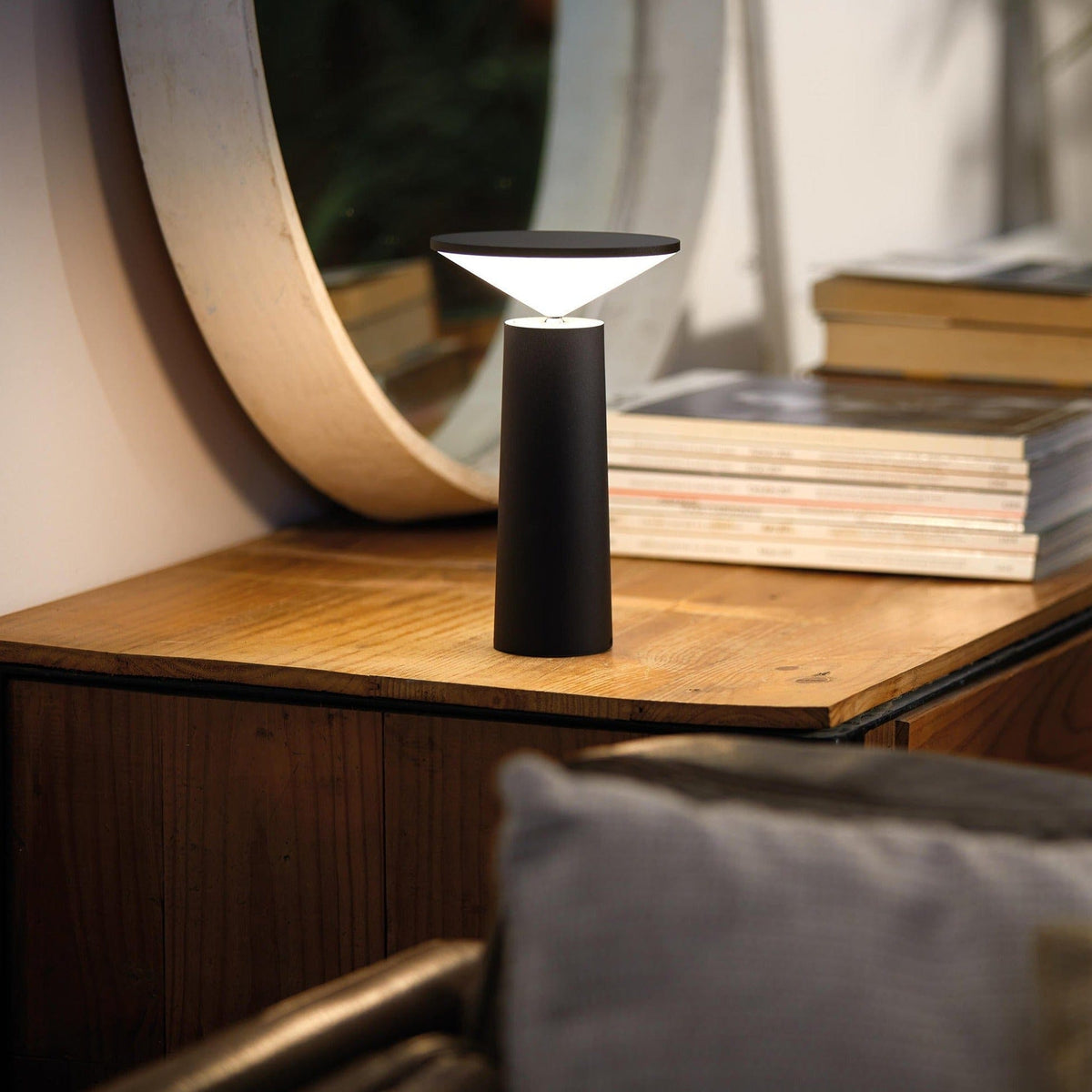 Aletha | Rechargeable Table Lamp - Detail View #6 | HomeCartel
