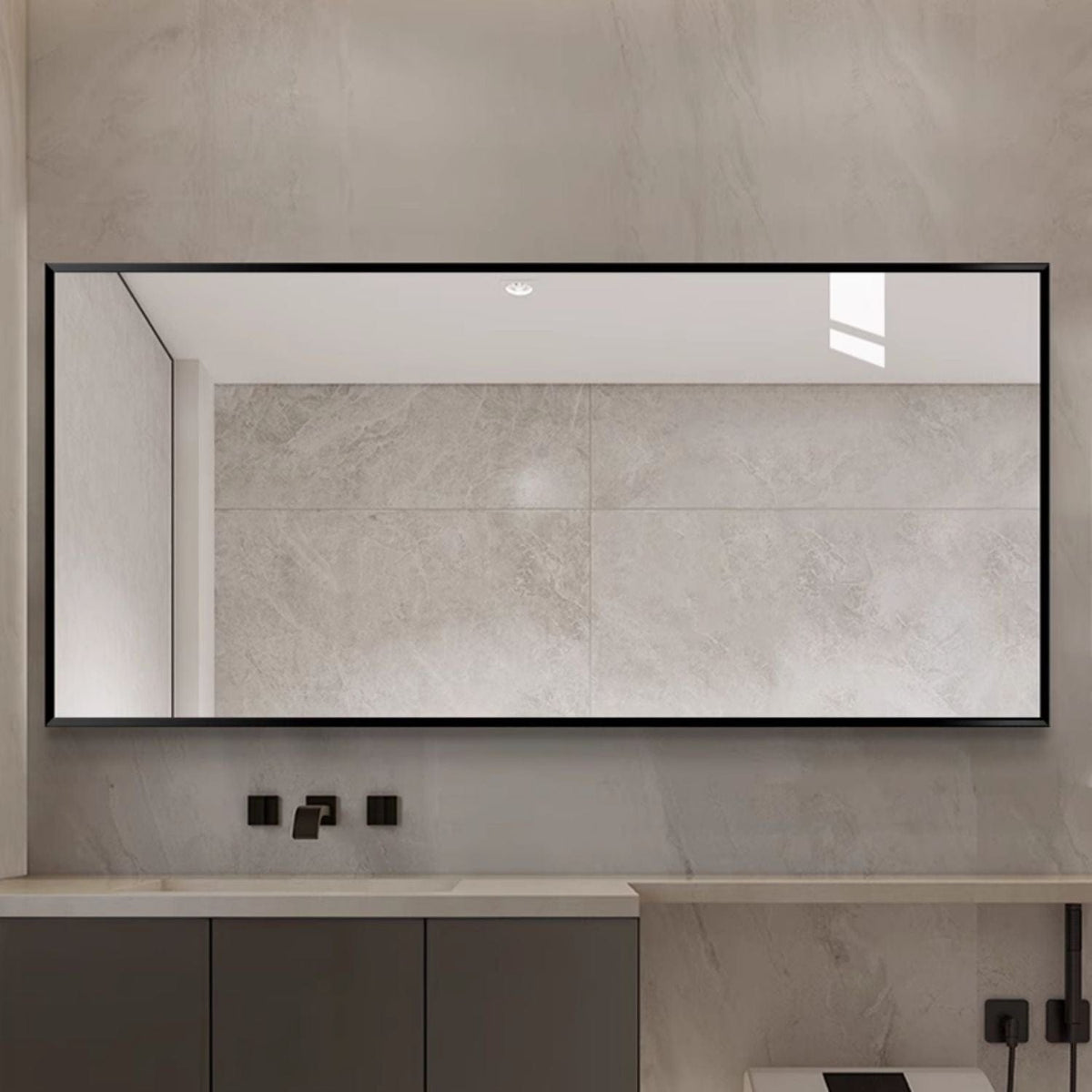 Sakuragi | Non-Lighted Mirror - Modern Non-Lighted Mirror | HomeCartel Philippines