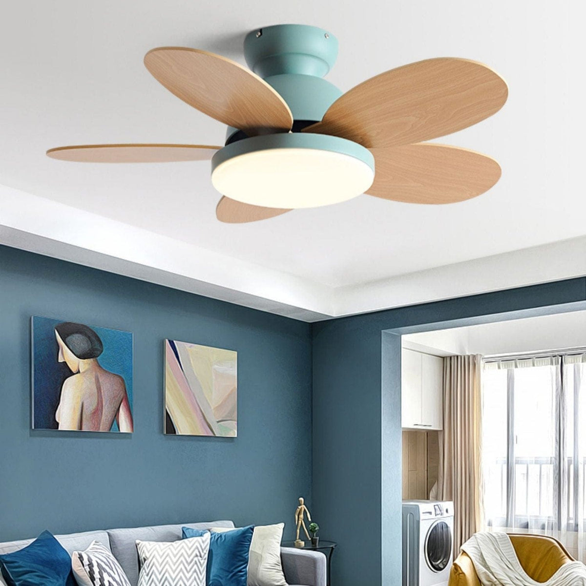 Primrose | Lighted Ceiling Fan - Home Cartel ®