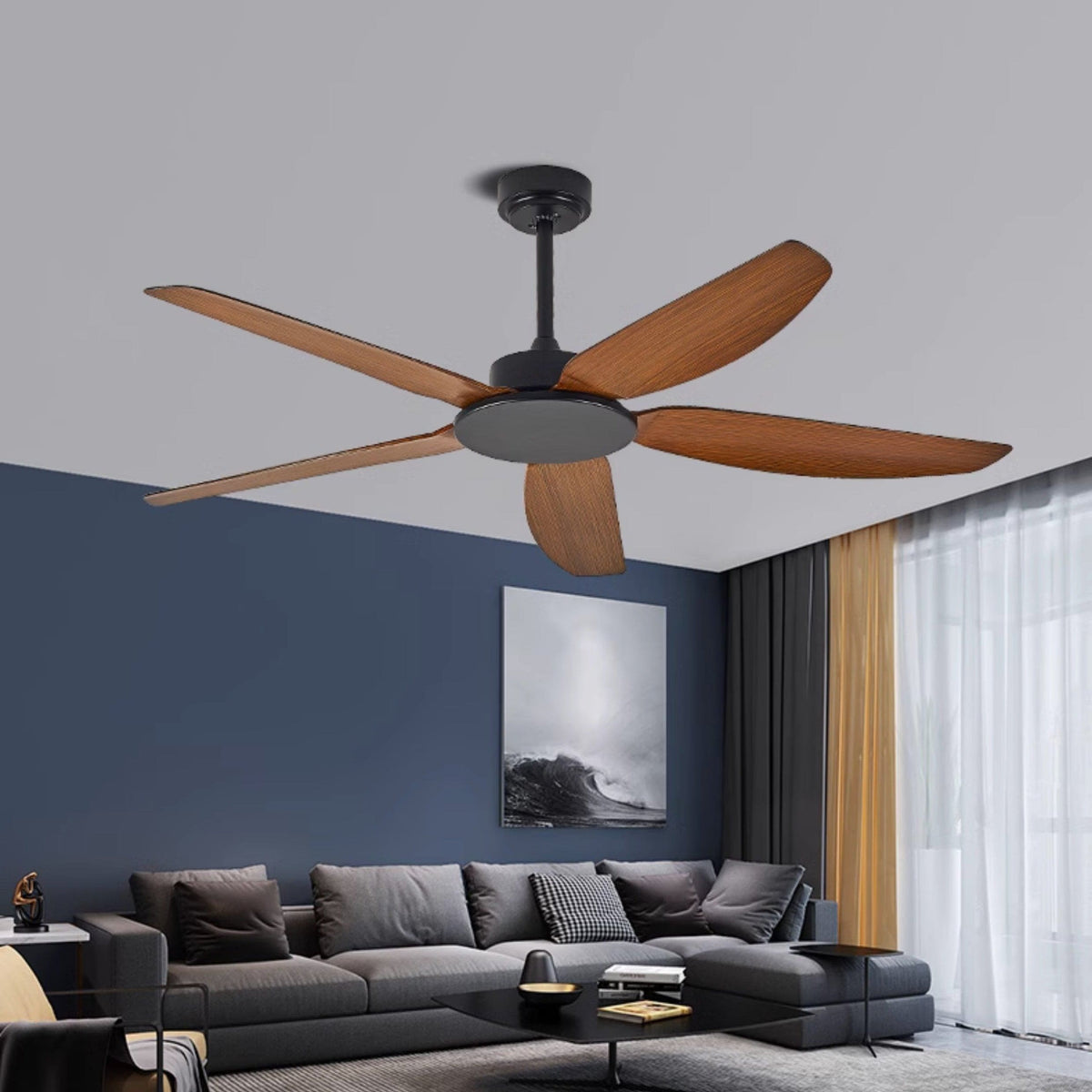 Munich | Five Blade Ceiling Fan - Modern Five Blade Fan | HomeCartel Philippines