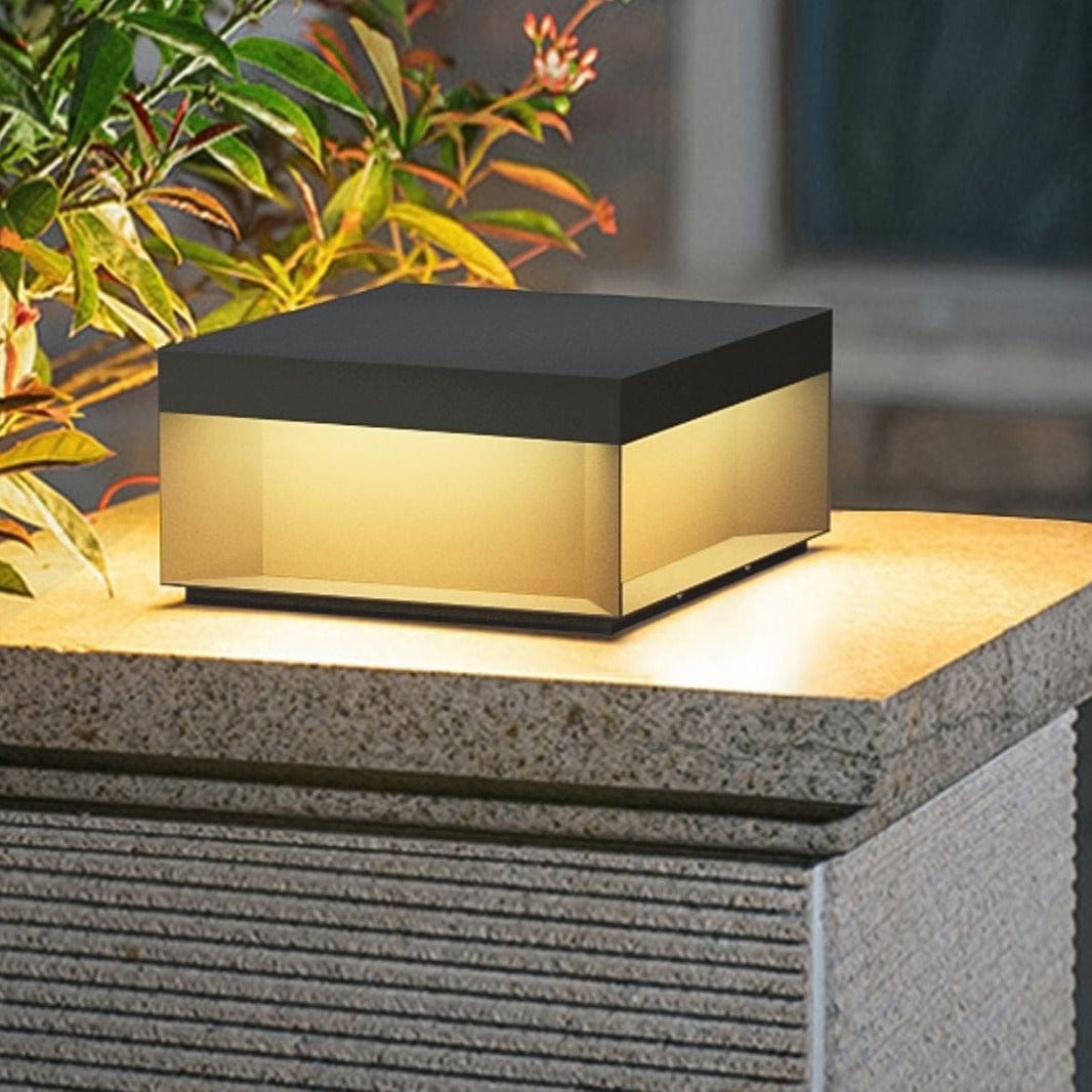 Zacarias | Outdoor Pillar Lamp - Detail View #4 | HomeCartel