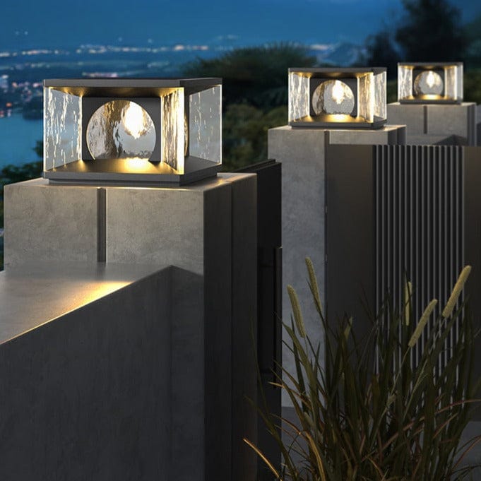 James | Outdoor Pillar Lamp - Detail View #6 | HomeCartel