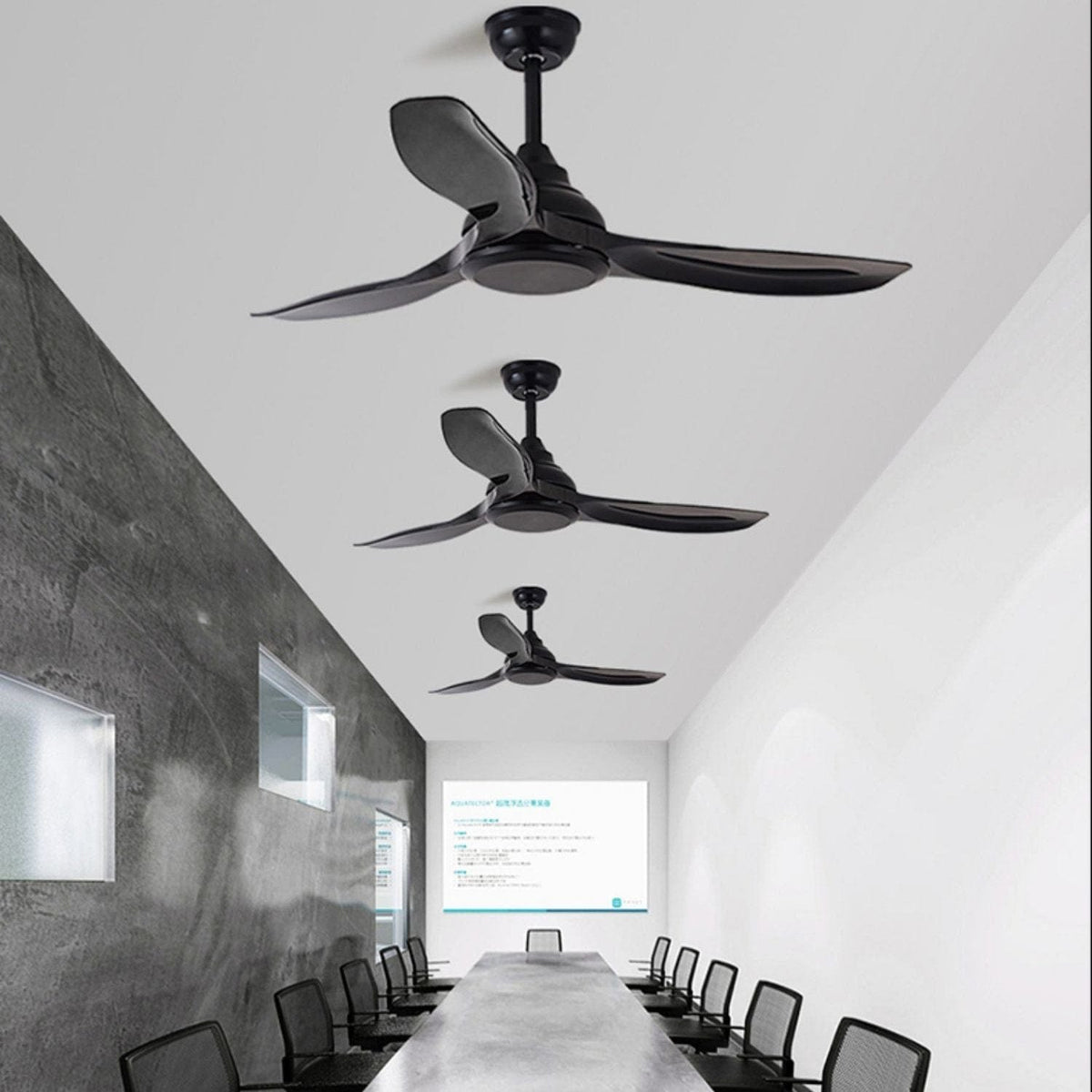 Cadotte | Low Profile Ceiling Fan - Detail View #2 | HomeCartel