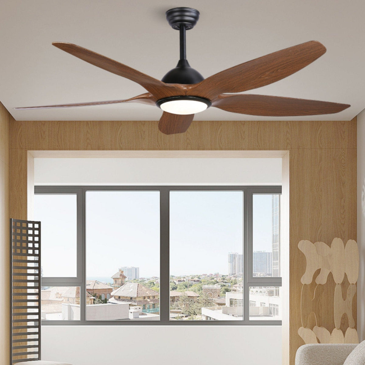 Gillespie | Lighted Ceiling Fan - Home Cartel ®