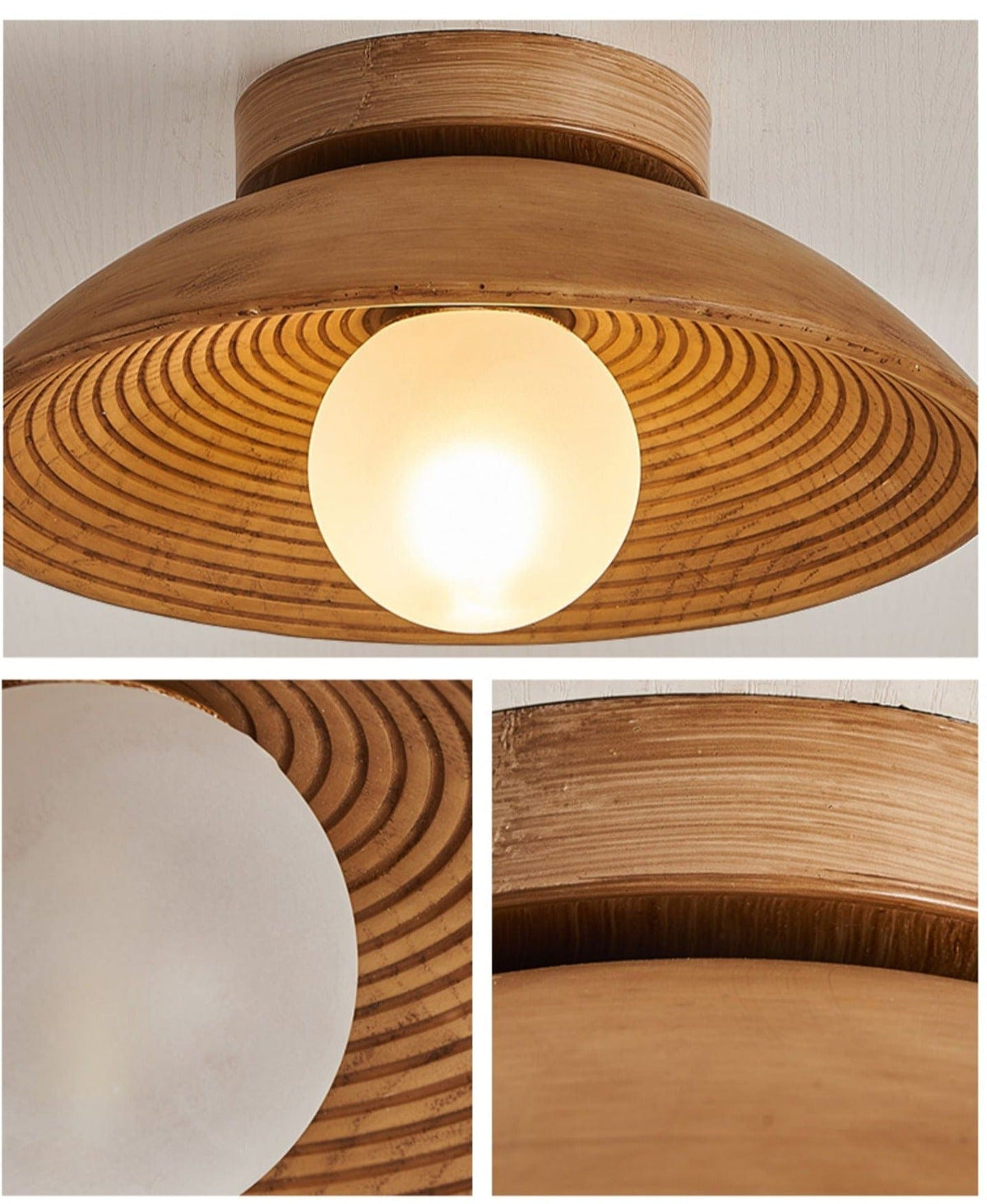 Jlo | Semi Flush Mounted Light - Detail View #3 | HomeCartel