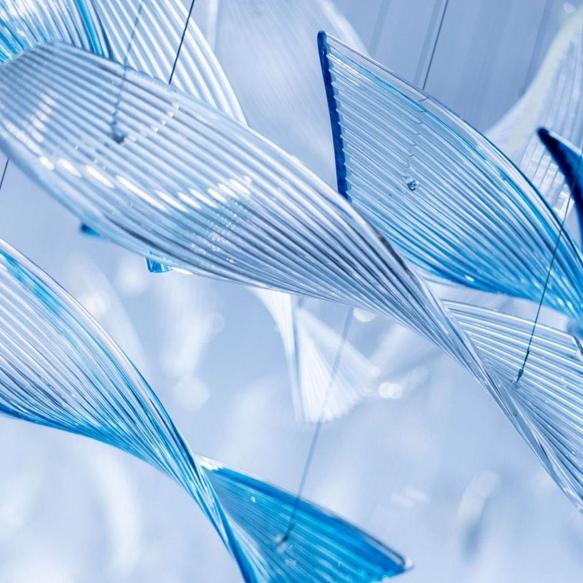 Tyvelon | Modern LED Cluster Chandelier - Detail View #5 | HomeCartel