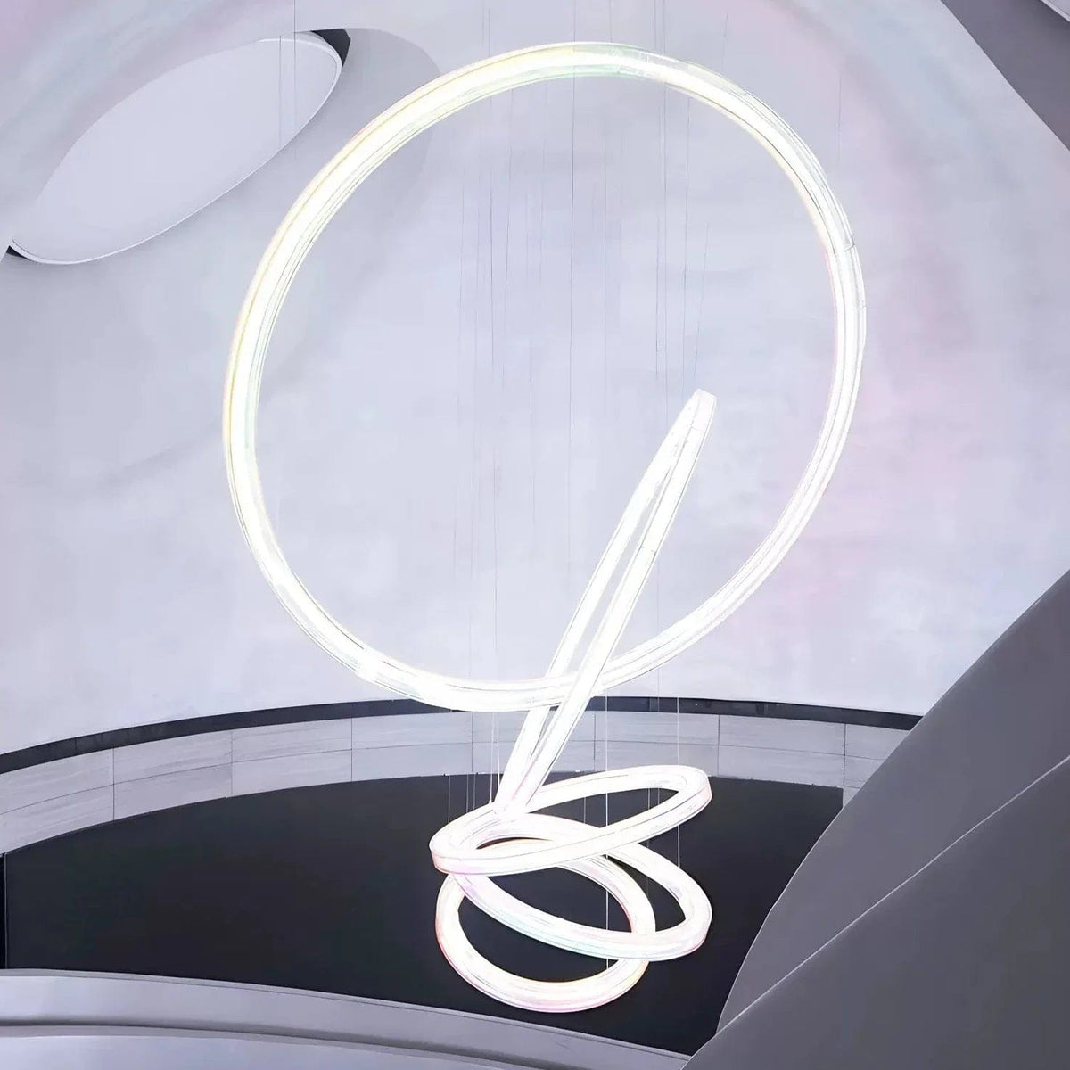 Journey | Modern LED Cluster Chandelier - Detail View #4 | HomeCartel