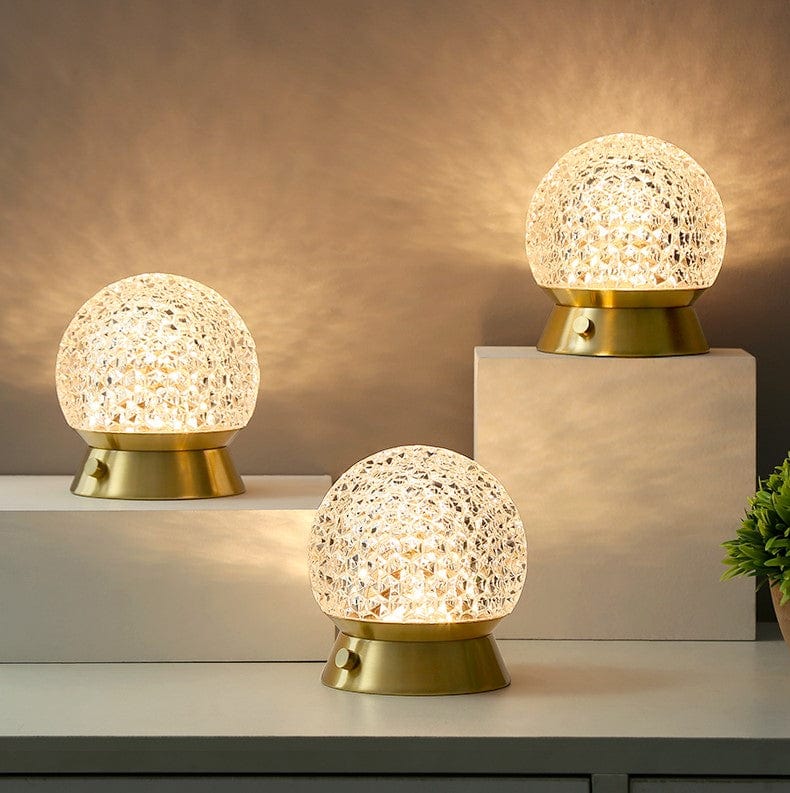 Krystal | Rechargeable Table Lamp - Detail View #2 | HomeCartel