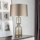 Gerda | Smoked Glass Table Lamp - Home Cartel ®