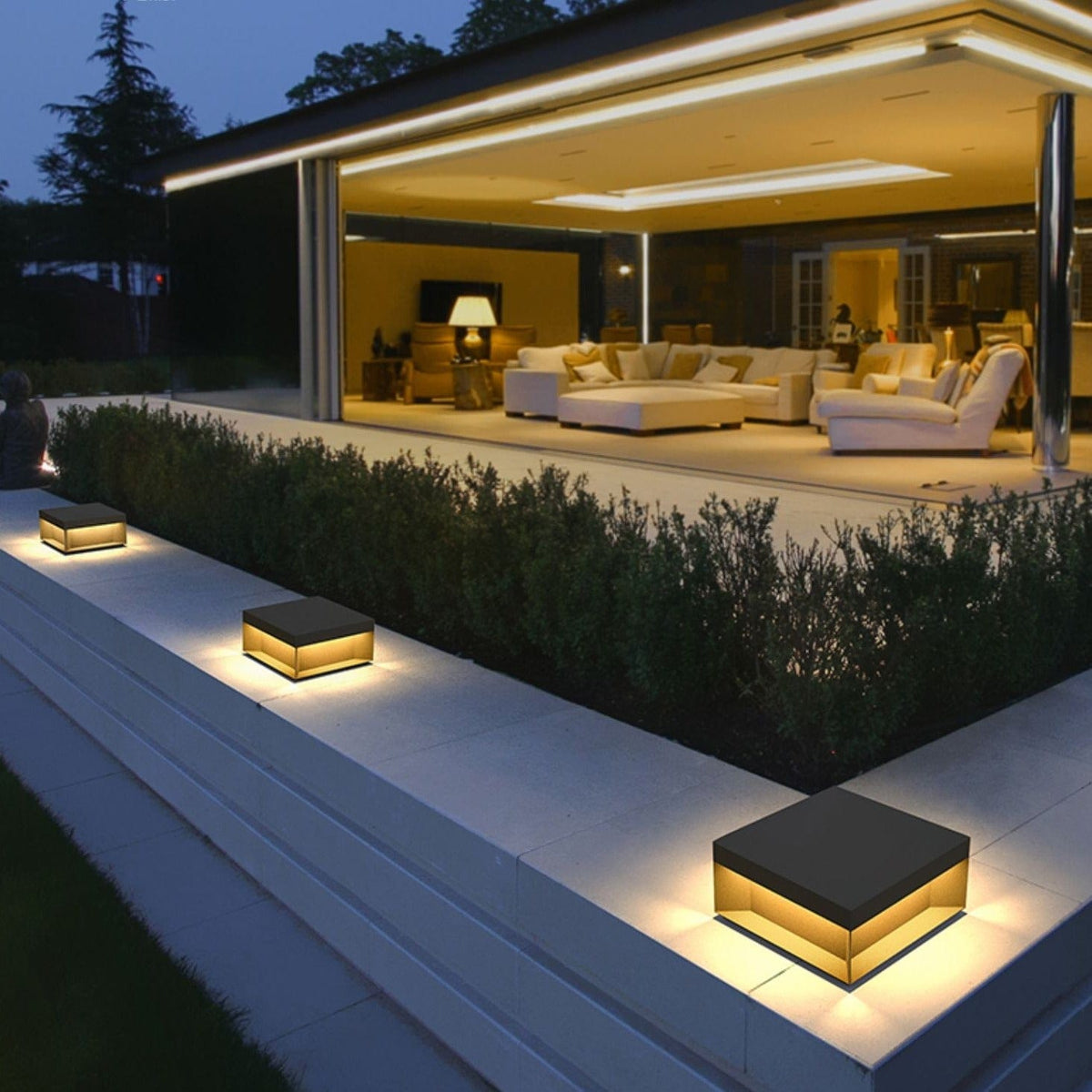 Zacarias | Outdoor Pillar Lamp - Detail View #5 | HomeCartel