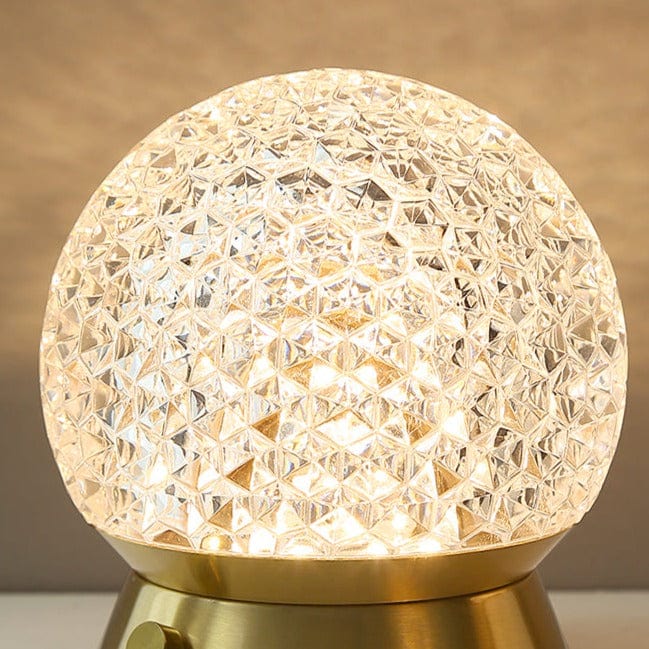Krystal | Rechargeable Table Lamp - Detail View #3 | HomeCartel