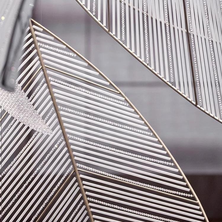 Gentle | Modern LED Cluster Chandelier - Detail View #5 | HomeCartel