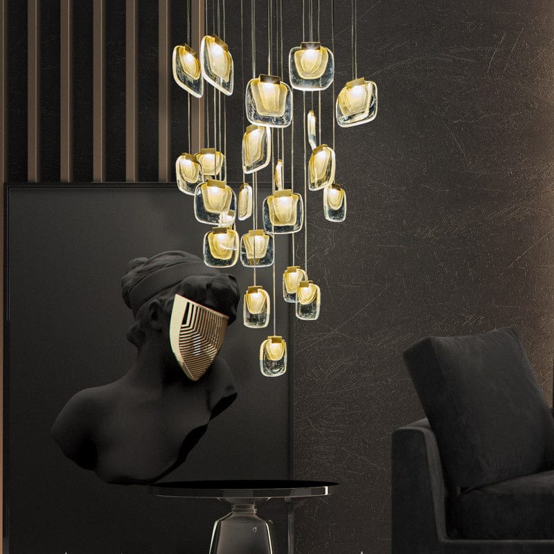 Deimos | Modern Cluster Chandelier - Detail View #3 | HomeCartel