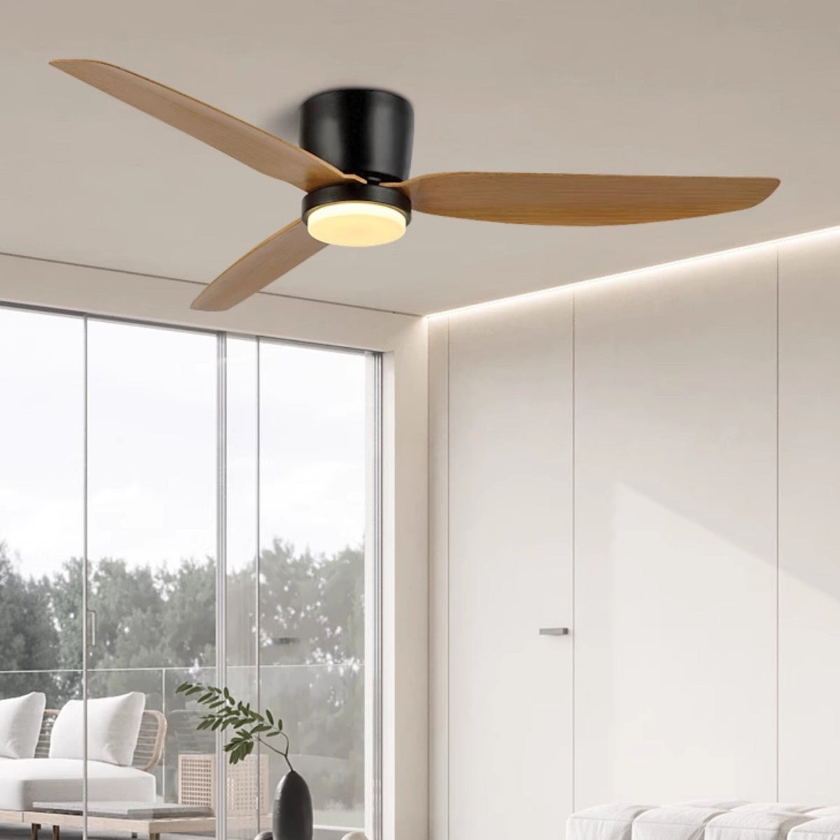 Talren | Lighted Ceiling Fan - Home Cartel ®