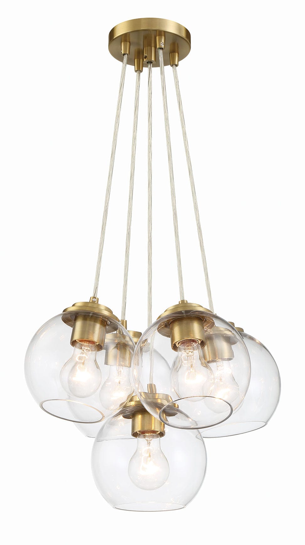 Ellowen 5 | Glass Pendant Light - Home Cartel ®