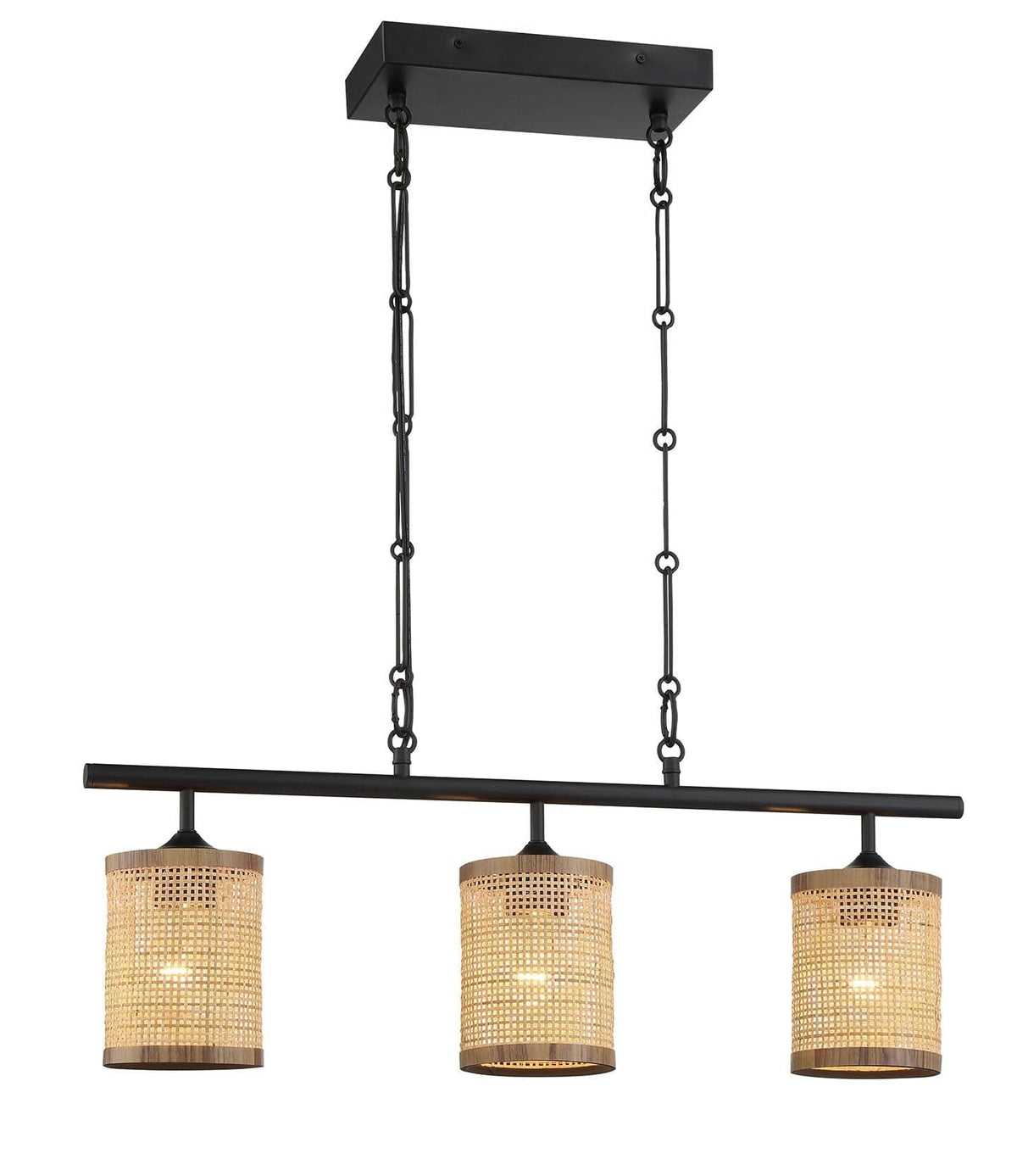 Samara Trois | Rattan Chandelier - Home Cartel ®