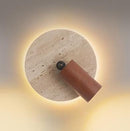 Lysavelle | Travertine Wall Light