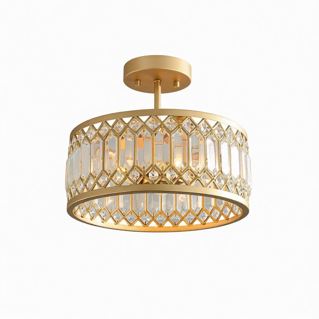 Ivrinor B | Semi Flush Mounted Light