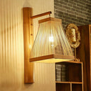 Ealyndra | Rattan Wall Light