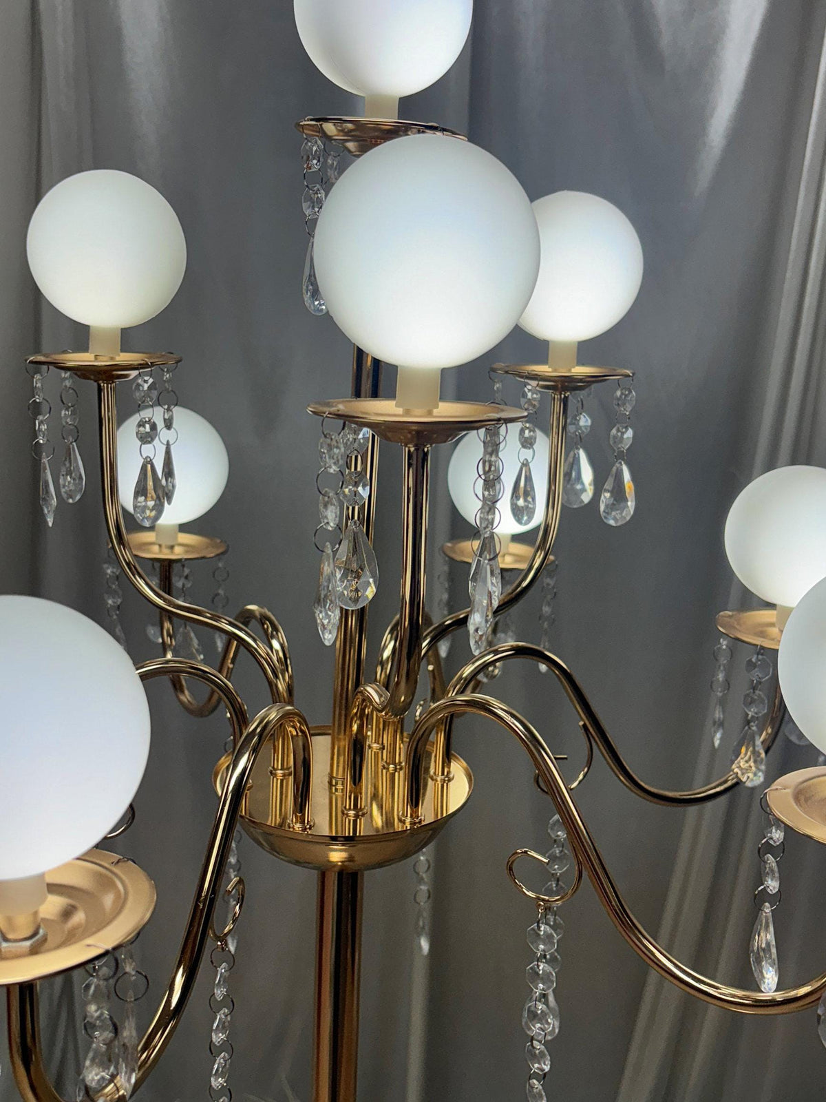 Rinvelis I Crystal Floor Lamp - Detail View #5 | HomeCartel