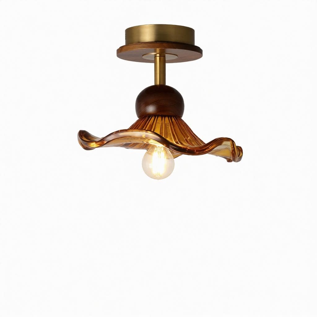 Iserwen | Semi Flush Mounted Light - Detail View #4 | HomeCartel