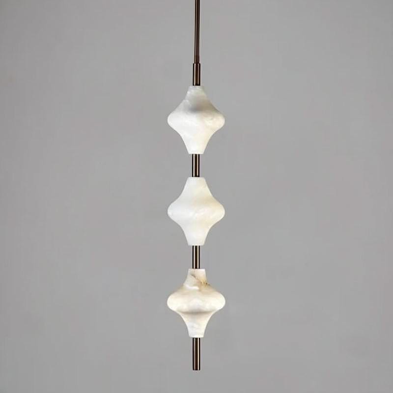 Sylriaessa | Alabaster Chandelier - Detail View #4 | HomeCartel