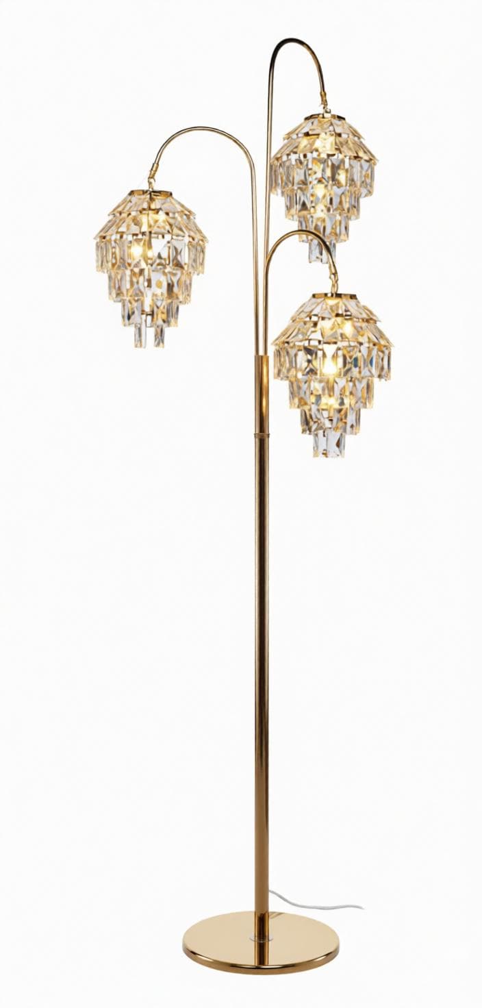 Oalythor I Crystal Floor Lamp - Modern Floor Lamp | HomeCartel Philippines