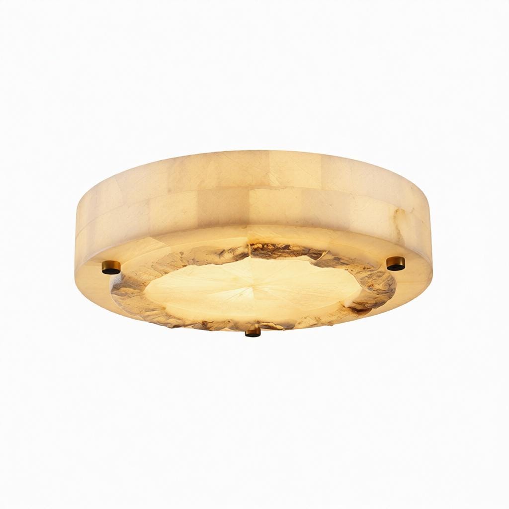 Ralnelirae Une | Alabaster Ceiling Light - Detail View #7 | HomeCartel