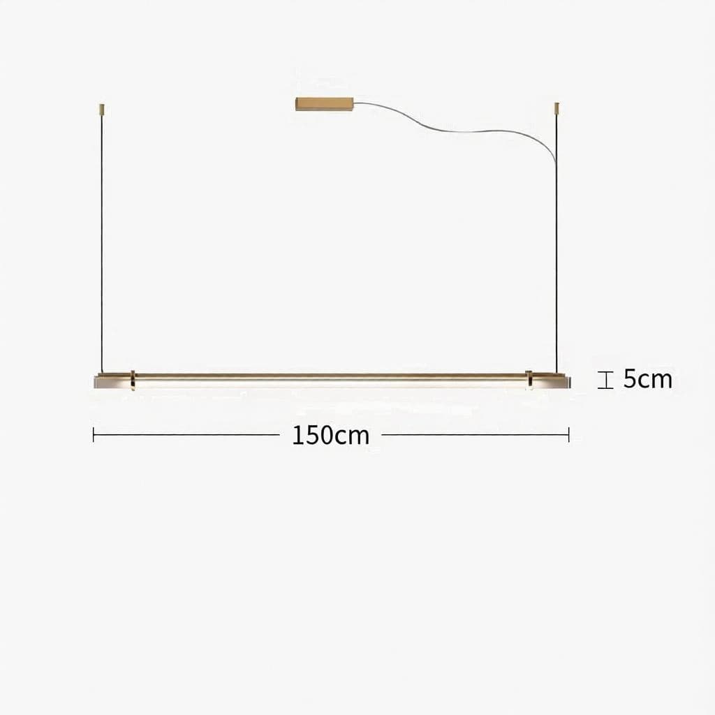 Muzan | Linear Chandelier - Detail View #4 | HomeCartel