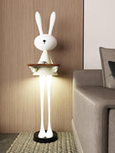 Noralisse | Integrated Shelf Floor Lamp