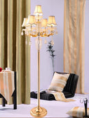 Morvaelen I Crystal Floor Lamp