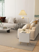 Ulveryn | Integrated Shelf Floor Lamp