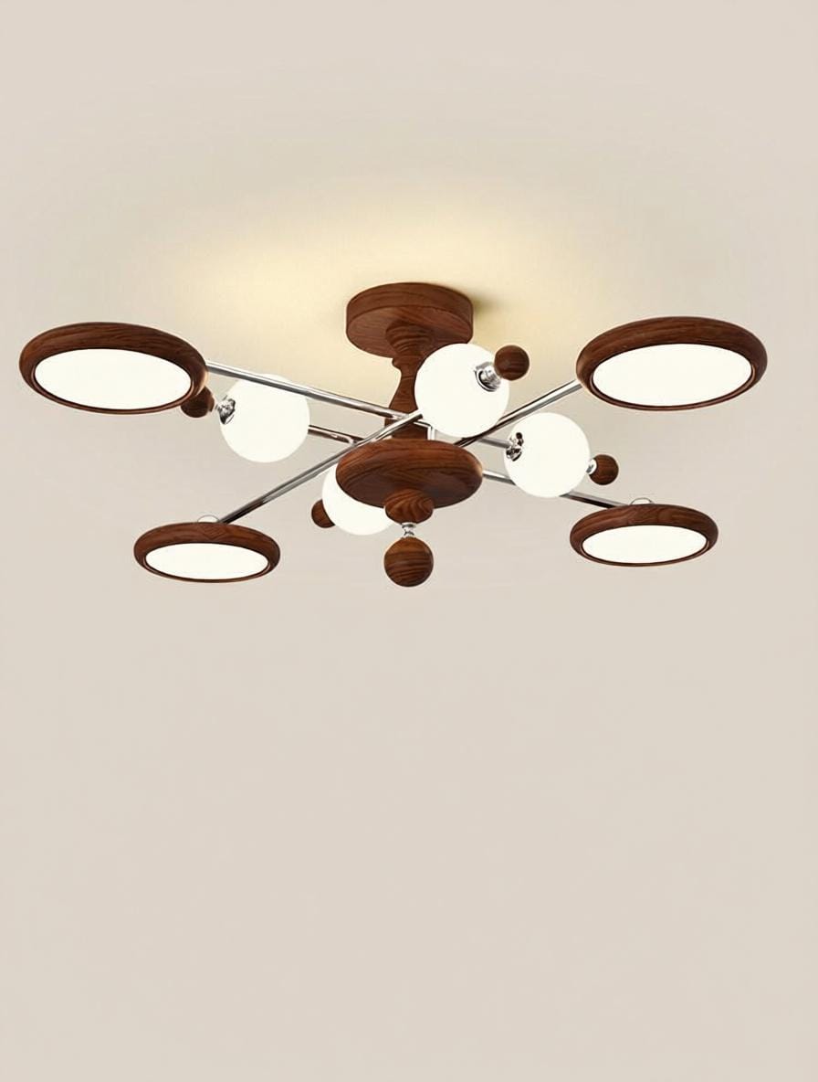 Eldric Une | Semi Flush Mounted Light - Detail View #2 | HomeCartel