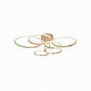 Lunex | Semi Flush Mounted Light
