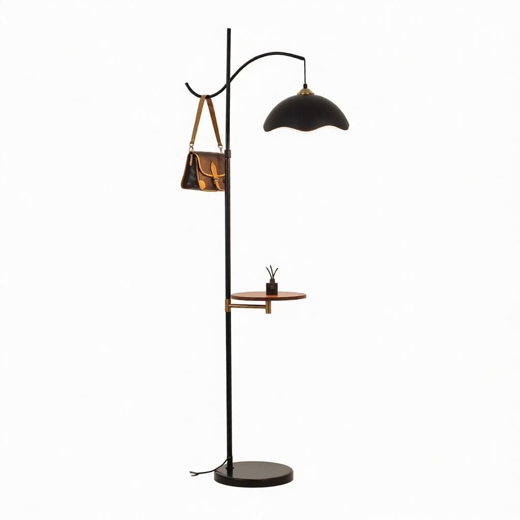 Brezelle B | Integrated Shelf Floor Lamp - Detail View #5 | HomeCartel