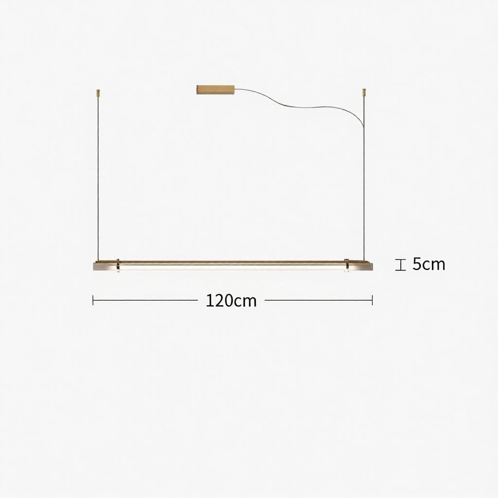 Muzan | Linear Chandelier - Detail View #3 | HomeCartel