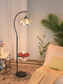 Faylira | Integrated Shelf Floor Lamp