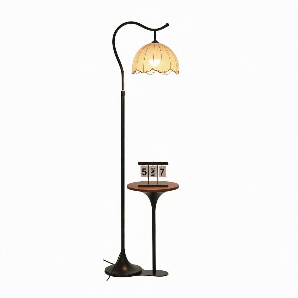 Elvorae | Integrated Shelf Floor Lamp - Detail View #5 | HomeCartel