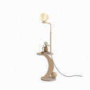 Cresalyn | Integrated Shelf Floor Lamp